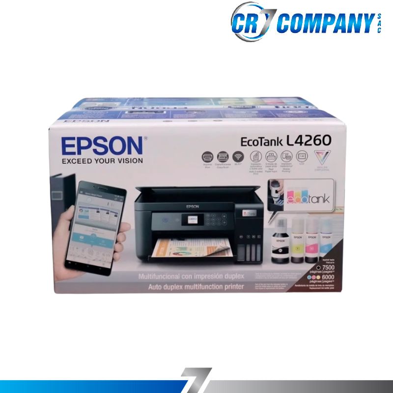 Impresora Multifuncional Epson Ecotank L4260 Wifi Duplex-1
