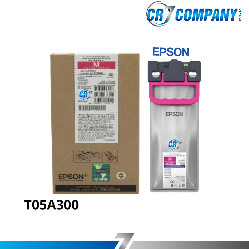 Tinta Epson T05A3 Magenta T05A300 - 182.5ml-1