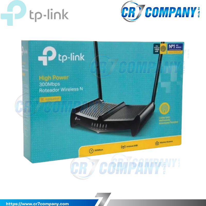 ROUTER TP-LINK TL-WR841HP 300MBPS 5PTS BASE100-4