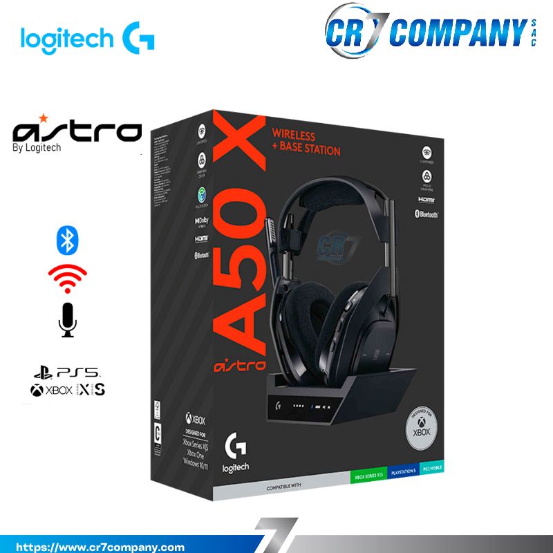AUDIFONO C MICROF. ASTRO A50 LIGHTSPEED BT PS5 PC XBOX-1